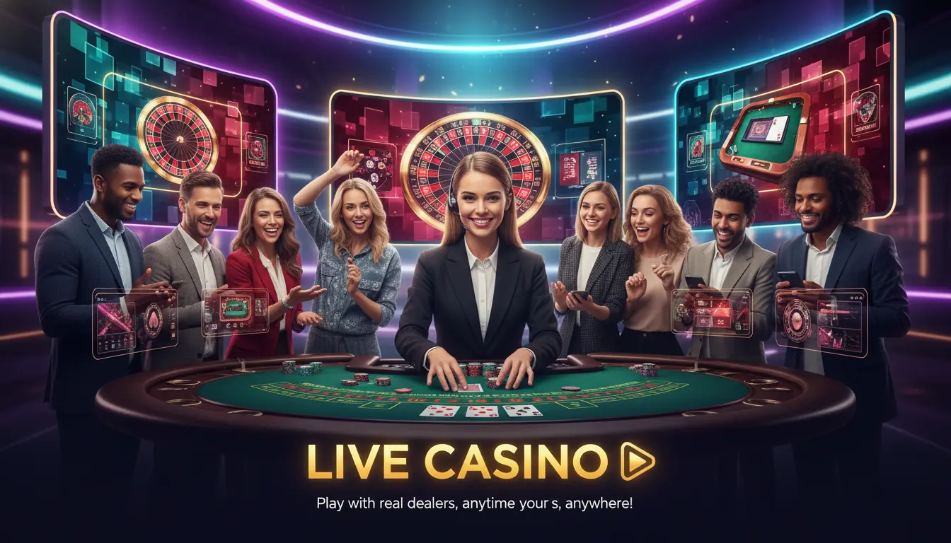 Spil live casino hos Snatch casino